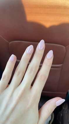 Pink nails, jelly nails, soft pink nails, light pink nails, nail inspo, nail ideas, nail aesthetic, almond nails, medium nails, neutral nails, valentines day nails, coquette nails, coquette aesthetic, feminine nails Soft Pink Clear Nails, Short Pale Nails, Light Pink Nails Pale Skin, Pink Jelly Nails Hailey Bieber, Ingenue Nails, Milky Shimmer Nails, Clear Light Pink Nails, Light Pink Clear Nails, Nail Ideas For Pale Skin