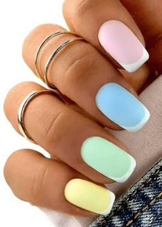 Mood Nails, Summer Gel Nails, Nagellack Trends, Manicure Nail Designs, Cute Gel Nails, Spring Mood, Summer Acrylic Nails, Nails Spring, Girls Nails