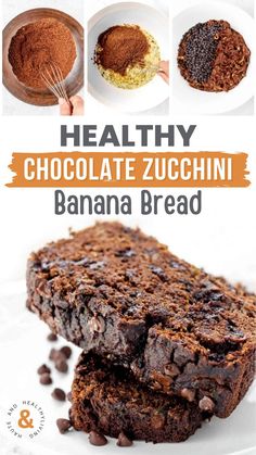 This moist, fudgy chocolate chip zucchini bread is full of nutrients—a deliciously healthy treat with hidden benefits! Chocolate Zucchini Banana Bread, Paleo Chocolate Zucchini Bread, Paleo Zucchini Bread, Carrot Zucchini Muffins, Gluten Free Zucchini Bread, Zucchini Loaf, Chocolate Chip Zucchini Bread, Zucchini Banana, Zucchini Banana Bread