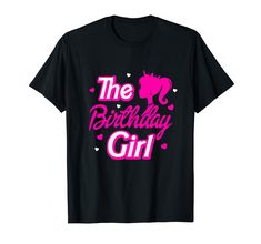 PRICES MAY VARY. Cute Doll Birthday, Barb Birthday Matching Family Shirt Birthday Girl Party Gift, Cute Toddler Girl Birthday Shirt, Funny Birthday Girl Tshirt, Funny Holliday present for daughter in law from mom, niece, granddaughter, friend on happy birthday party. Birthday celebration decoration outfit gifts for Birthday party Kids. This cool and cute design is perfect for anyone who will celebrating their daughter birthday and soon to be turning new years old. Lightweight, Classic fit, Doubl