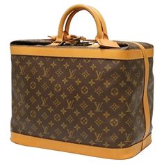 Vintage Louis Vuitton Cruiser Bag For Sale at 1stDibs Brown Monogram Canvas Business Bag, Travel Satchel In Monogram Canvas With Large Capacity, Travel Satchel With Large Capacity In Monogram Canvas, Brown Monogram Canvas Rectangular Satchel, Rectangular Brown Monogram Canvas Satchel, Vintage Brown Monogram Canvas Shoulder Bag, Rectangular Monogram Canvas Bag With Luggage Sleeve, Designer Brown Travel Bag For Daily Use, Designer Brown Bag For Trips