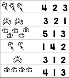 the numbers and symbols for each letter are in black and white, with an image of a