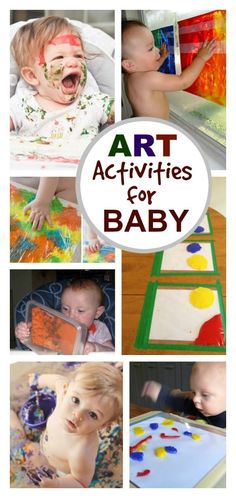 art activities for babies to do with their toddlers