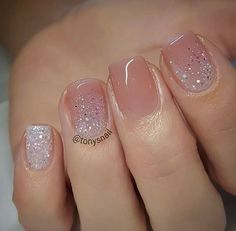 Nails Acrygel Nails, Unghie Nail Art, Neutral Pink, Nude Nail Designs, Short Acrylic Nails Designs, Cute Nail Designs, Fancy Nails, Short Acrylic Nails