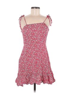 Shein Casual Dress Size: Medium Red Dresses - used. 100% VISCOSE, Mini, Square, Hearts, Short, Sleeveless | Shein Casual Dress: Red Hearts Dresses - Size Medium Casual Red Mini Length Sleeveless Dress, Cheap Red Dress With Heart Print, Casual Red Heart Print Dress, Red Floral Print Sleeveless Mini Dress, Forever 21 Red V-neck Mini Dress, Heart Dress, Red Heart, Casual Dresses For Women, Red Dress