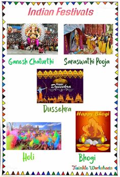 Festival Chart For School, Drawing On Indian Festivals, Indian Festivals School Project, Festivals Of India Chart For Kids, National Festivals Of India Chart, Indian Festivals Chart, Festivals Of India Worksheet, National Festivals Of India, Indian Festival Illustration