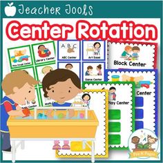 an image of a center rottation poster