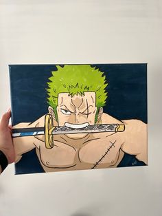 A little painting I did of Roranora Zoro onepieceanimeonepiece painting zoro strawhatpirates anime animepainting acrylicpaintingideas Cute Art Paintings, Anime Canvas Painting, Anime Face Drawing, Pencil Sketch Images, Anime Drawing Books, Coffee Painting, Painting Canvases, Canvas Drawings, One Piece Drawing