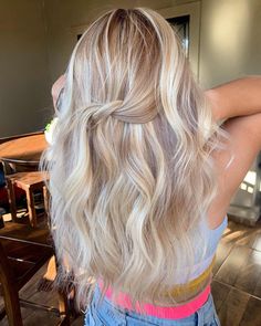 Blonde Aesthetic, Irises, Long Bob, Hair Types, Hair And Nails, Hair Inspiration, Blonde Hair, Hair Hair, Hip Hop