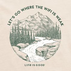 Mountain Collage, Life Is Good Shirts, Man Go, 로고 디자인, Art Logo, Wall Collage, A Good Man, Art Inspo, Life Is Good