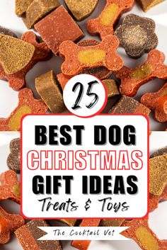 the best dog christmas gift ideas for dogs and their owners, including treats and toys