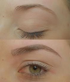 Before and After Photos — Houston's Premier Brows Boutique - Experts in sculpting eyebrows in Houston, Texas Eyebrow Before And After, Semi Permanent Eyebrows, Beautiful Eyeshadow, Permanent Eyeliner