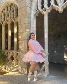 En pointe 🩰🧸🎀 #balletcore #plussizeballetcore #plussizecoquette #coquette #coquetteaesthetic #fluentinpink #winterfashion #winteroutfitideas #plussizewinterfashion #plussizefashion #girlywinter #girlyfashion #pinkfashion #pinkpinkpink #pinkaesthetic #femininefashion #romanticfashion #winterthings #winteraesthetic Plus Size Cutecore, Plus Size Balletcore, Plus Size Girly Outfits, Plus Size Coquette Outfits, Plus Size Pink Outfits, Angelcore Aesthetic Outfits, Coquette Plus Size, Plus Size Coquette, Fat Outfits