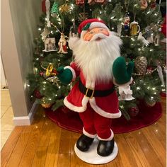 Annalee 30” Traditional Santa With Bell Mint Condition With Original Tag Mint Condition, Red White, Red And White, Mint, The Originals, Red, White, Color