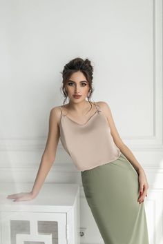 Fabric: High quality faux silk Cotton 50%, Polyester 50% High waisted Midi length Available colors: Black, Grey, Olive, Beige Elegant Stretch Pencil Skirt For Summer, Stretch Pencil Skirt For Summer Evenings, Elegant Stretch Mini Skirt For Summer, Elegant Summer Skirt For Night Out, Elegant Green Mini Skirt For Night Out, Chic Stretch Satin Skirt, Elegant Green Stretch Mini Skirt, Chic Stretch Pencil Skirt For Summer, Chic Summer Evening Pencil Skirt