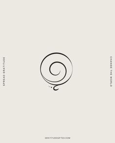 gratitude symbol Symbol Gratitude, Symbol For Gratitude, Meaning Full Tattoos, Gratitude Symbol, Gratitude Tattoo, Unique Tattoos With Meaning, Spiral Tattoos, Petit Tattoo