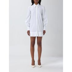 Spring/Summer 2024 Off-White Dress Woman White Size Type: It Sku: Gig-Owdg008s24fab001 ~ 0101 Welcome To The Official Luosophy Poshmark Closet! Luosophy Is A Luxury Brand Reselling Company Founded In San Diego, Ca From 2016. All Our Products Are Imported From Italy And Sold In The Usa. We Do Our Best To Provide High Fashion, Luxury Items At Affordable Prices. We Guarantee All Our Products Are 100% Authentic. Shop With Us And You Will Forget About Shopping At Department Or Brand Name Stores. Our Feminine Fitted White Shirt Dress, White Mini Dress For Formal Summer Occasions, White Summer Mini Dress For Formal Occasions, White Midi Dress For Summer Workwear, White Mini Shirt Dress For Workwear, White Chic Shirt Dress For Summer, White Shirt Dress For Summer Brunch, Chic White Summer Shirt Dress, Chic White Shirt Dress For Summer