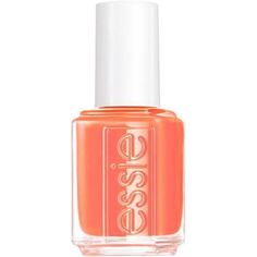 Essie NL - Any-Fin Goes - ES581 - Sanida Beauty Bright Coral Nails, Essie Base Coat, Coral Nail Polish, America Nails, Essie Nail Colors, Mrs Always Right, Business Nails, Essie Polish, Coral Nails