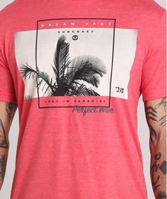 Camiseta--Perfect-Wave--Coral-8959739-Coral_4 Ideas Clothes, Design Moda, Clothes Diy