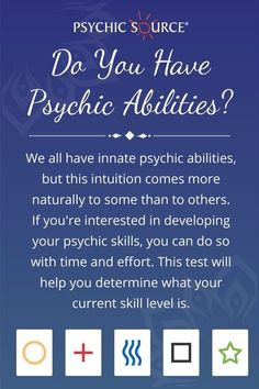 the psychic guide for psychic abilities is displayed in this screenshoter's image