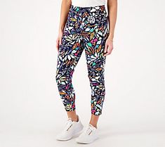 From morning meetings to me-time, these printed pull-on pants stabilize your work/life balance in moves-with-you Duo Stretch, stylishly keeping up with all your to-dos. From Denim & Co.® Fashions. Petite Leggings, Morning Meetings, Athleisure Leggings, Stretch Leggings, Active Leggings, Grey Leggings, Work Life Balance, Work Life, Slim Leg