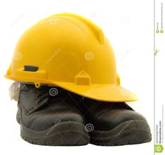 Shoe Advertising, Safety Helmet, Infographic Design Inspiration, Safety Boots, Safety Shoes, Hard Hats, Hard Hat, Stock Images, Stock Photos