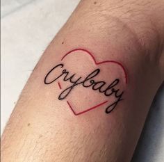 Word In Heart Tattoo, The Things I Do For Love Tattoo, Tattoo Ideas With Hearts, Sharp Heart Tattoo, Heart Text Tattoo, Heart With Writing Tattoo, Word Heart Tattoo, Words In Heart Shape Tattoo, Love Heart Name Tattoo