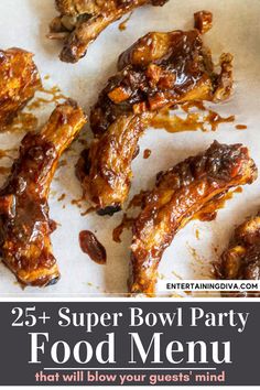 super bowl party menu Crowd Party Food, Food Summer Party, Food Appetizers Party, Football Themed Food, Food Birthday Party, Easy Party Food Ideas