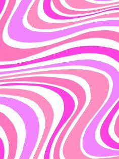 an abstract pink and white background with wavy lines