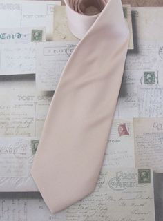 Mens Tie Nude Pink Pale Blush Silk Necktie by TieObsessed on Etsy Pink Oatmeal, Groomsmen Ideas, Prom Dance, Mens Tie, Wedding Suit, Wedding Suits Men, Silk Necktie, Nude Pink, Ties Mens