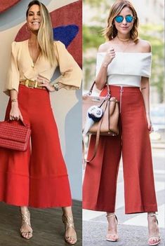 Cullote Pants Outfits Casual, Hippie Chic Fashion, Famous Outfits, Timeless Outfits, Office Casual Outfit, Next Clothes, Cute Fall Outfits, Pantalon Large