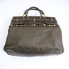 Large Brown Gucci Travel Bag With Leather Top Handle. Large Round Stud Hardware, Sturdy. Excellent Condition. 100% Authentic. Made In Italy. New - Never Used. No Damage. No Stains. Brown Monogram Canvas Bag With Metal Hardware, Brown Gucci Bags With Palladium Hardware, Chicken Videos, Gucci Travel Bag, Adidas Duffle Bag, Gucci Travel, Healthy Oatmeal Recipes, Gucci Vintage, Recipes Quick