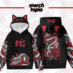 This cute, one of a kind Japanese White Snake Hoodie, with beautiful high-quality printing, will quickly become your favorite hooded sweatshirt. Perfect gift for friends and family members, especially for those who are passionate and interested in Japanese culture or are from Japan. : : : : : : : : : : : : : : : : : : : : : : : : : : : : : : : : : : : : : : : : : : : :  This product will take 5-7 business days to manufacture and will be shipped immediately after production. : : : : : : : : : : : Vanitas No Carte Hoodie, Japanese Style Illustration, Snake Hoodie, Red Chrysanthemum, Black And Red Hoodie, Japanese Hoodie, Japanese White, Black Japanese, White Snake