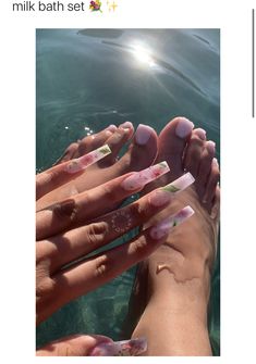 Swaggy Nails, Quinceañera Nails, Boss Nails, Classy Acrylic, Summer Acrylic, Milky Nails, Lovely Nails, Edgy Nails, Polygel Nails