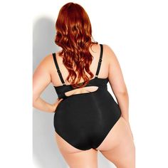 Begging to be worn on your next beach day, the Azores Drape 1 Piece hugs you curves beautifully. Offering supportive molded cups and draped detail, this swimsuit is designed with a back snap clasp closure with cut-out finish. Bold and fiercely fashionable, no one does plus size fashion like City Chic. Loved around the globe for its diverse range of fashion-forward styles for any occasion. From show-stopping evening gowns to workwear and casualwear, City Chic will take your style to bold new heig Black Full Coverage Swimwear With Medium Bust Support, Black Underwire Swimwear With Medium Bust Support, Plus Size Bade, Ethical Swimwear, Plus Size Swim, Mesh Maxi Dress, Black Swimwear, Plus Size Swimsuits, Plus Size Kleidung