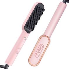 TYMO Ring Pink Hair Straightener Brush – 6 Piece Set, Sakura Product Details The sakura pink wake up your vitality - Tymo ring pink specially designs unique sakura pink for spring and summer hairstyle, makes you feel like you are under the cherry trees in Tokyo. Explore a better self in a limited edition sakura pink, be fearless this season and sculpt a bold summer style, wake up your vitality in life with Tymo hair straightener brush, let your most colorful side shine! Pretty straight hair with 3d denser teeth ①3d teeth - Tymo ring hair straightener brush adopts 3D teeth design that helps straighten even the root of the hair to get a completely straight hair look. ②Denser pitch - Unlike the other bristle brush, the 0.09-inch denser pitch increases the contact area between the teeth and ha Hair Straightener Brush, Straightening Iron, Straightener Brush, Straightening Comb, Hair Straightening Iron, Straighten Iron, Hair Brush Straightener, Hair Straightening, Brush Hair