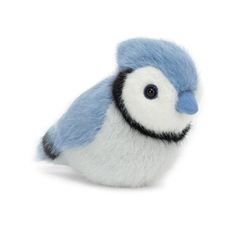 Jellycat Birdling Blue Jay by Jellycat Jellycat Toys, Pocket Pet, Colorful Birds, Cute Plush, Blue Jay, Little Bird, Plush Animals