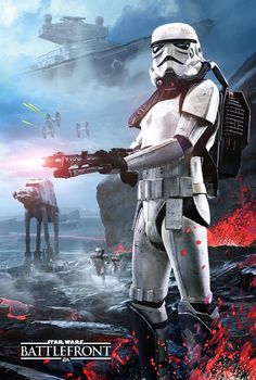 the poster for star wars battlefront