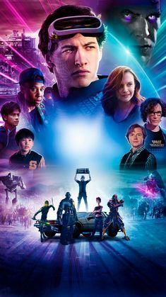 ready player one on dvd with blurry background