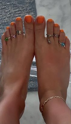 Summer Toes, Cute Toe Nails, Foot Jewelry, Pretty Acrylic Nails