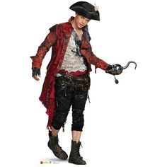 HARRY HOOK Descendants 2 Lifesize Cardboard Cutout Standup Standee - Front Harry Hook Descendants, Hook Descendants, Harry Hook, Thomas Doherty, Descendants 2, Cardboard Cutout, Descendants