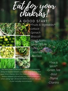 Heart Chakra Foods, Chakra Foods, Internal Peace