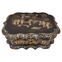 an ornately decorated box with the word love on it