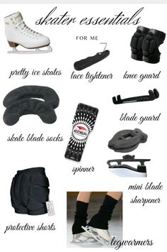 an info sheet with different types of shoes and footwear on it's side