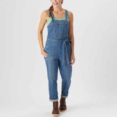 Women’s Daily Denim Overall Jumpsuit | Duluth Trading Company Womens Overalls, Overall Jumpsuit, Duluth Trading Company, Duluth Trading, Out Of Shape, Overalls Women, Trading Company, Premium Denim, Jumpsuits For Women