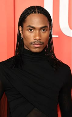 Steve Lacy Hair, Steve Lacy Braids, Braided Mullet, Black Male Braids, Male Lookbook, Mens Twists Hairstyles, Natural Hair Men, Black Men Haircut, Black Hair Cuts