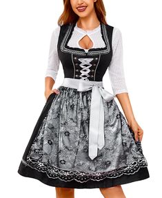 Oktoberfest Party Outfit, Oktoberfest Attire, Bavarian Costume, Oktoberfest Outfits, Oktoberfest Woman, Women's Traditional & Ceremonial Clothing, Outfit Bar, Apron Ideas, Oktoberfest Dress