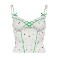 Please refer to our sizing chart for a guideline when choosing a size. 5 business days order processing time. 90% polyester 10% spandex Casual Tank Top With Bow Straps For Spring, Casual Fitted Tops With Bow Straps, Fitted Cotton Camisole With Floral Print, Fitted Floral Print Cotton Camisole, Fitted Printed Camisole With Spaghetti Straps, Spring Cami Top With Bow Straps, Chic Cotton Tops With Bow Straps, Spring Sleeveless Top With Bow Straps, Feminine Fitted Top With Bow Straps