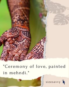 Mehndi Captions Love Captions