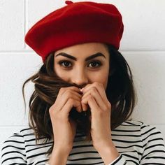 Beret Women, Winter Grunge, Wool Beret, Angel Print, Berets Cap, Grunge Streetwear, Wool Berets, Chic Sweaters